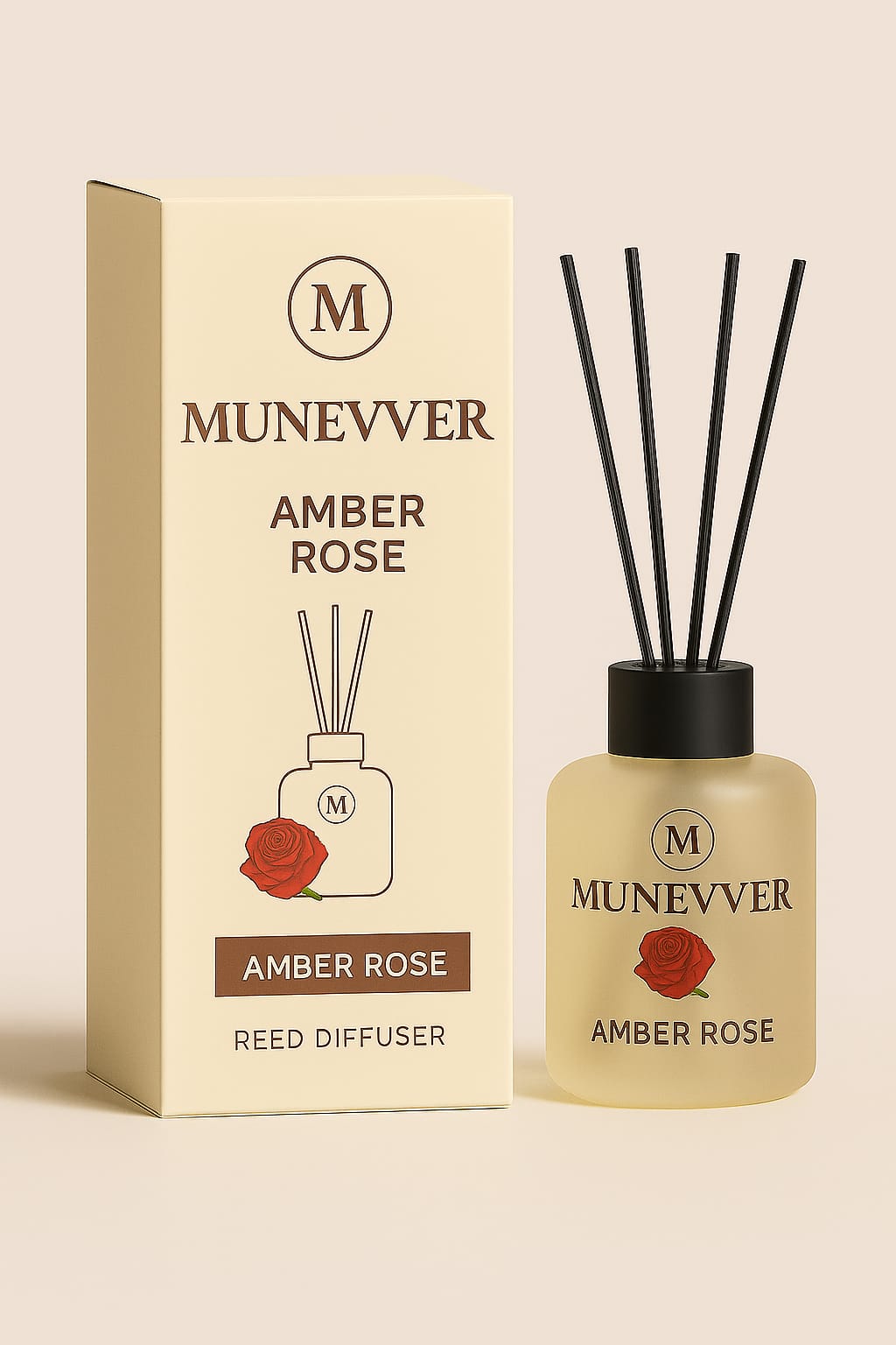 Amber Touch Reed Diffuser | MUNEVVER