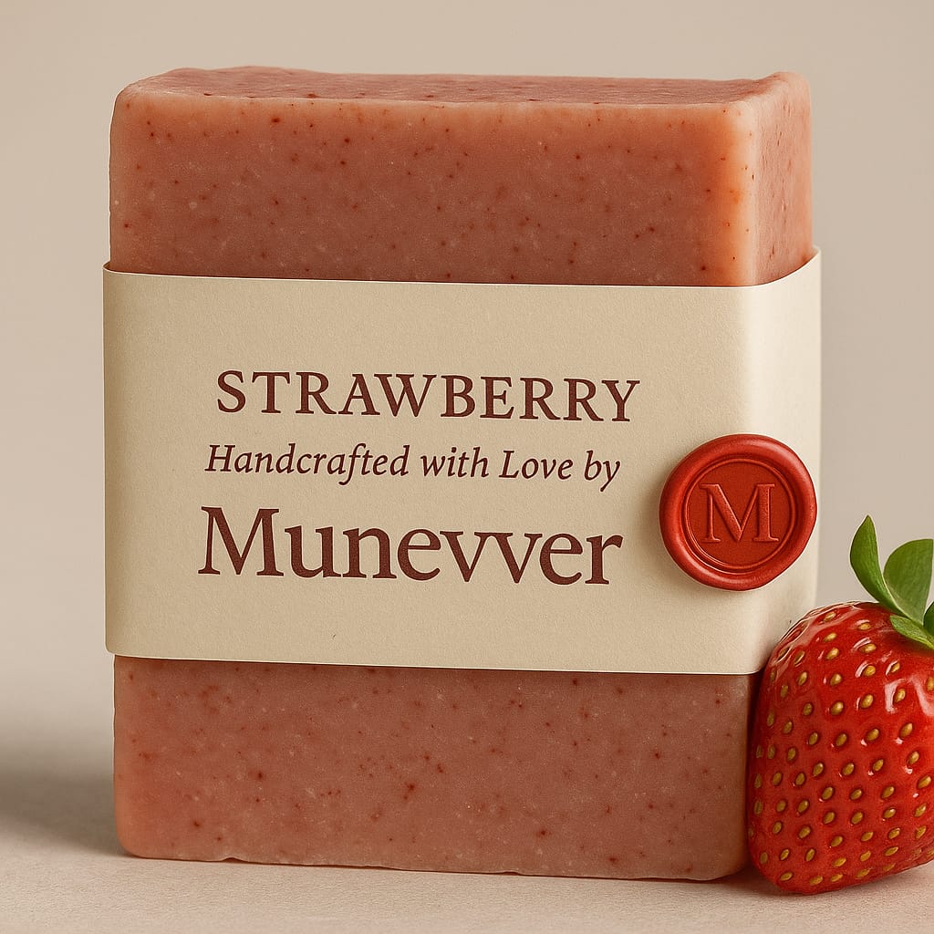 Strawberry Soap | MUNEVVER