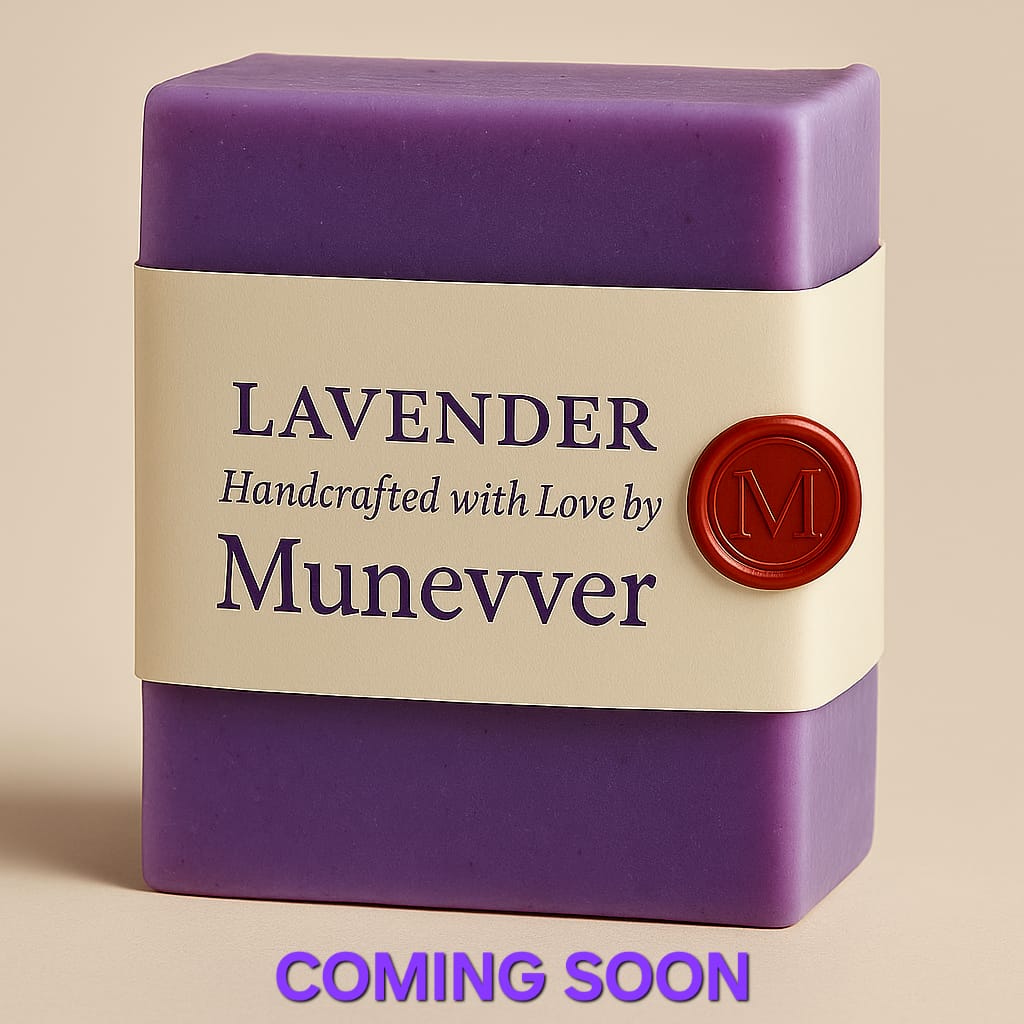 Soft Lavender Soap | MUNEVVER